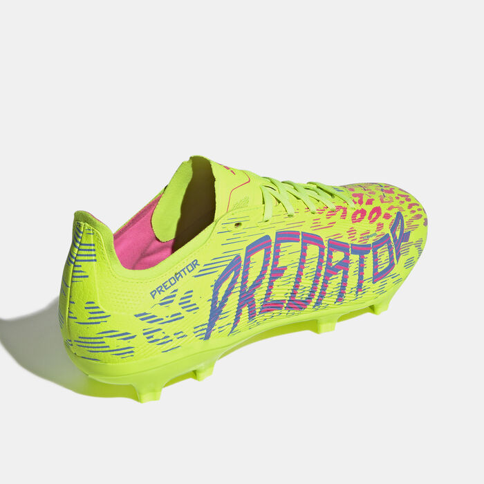 adidas Predator League Firm/Multi-Ground Football Shoes Pink image number 2