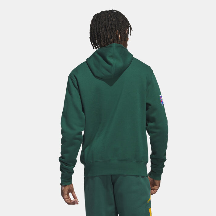 adidas Originals Men's Collegiate Badge Hoodie Blue image number 1