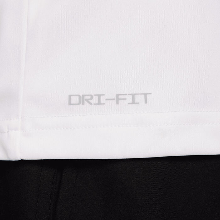 Nike Swim Men's Logo Hydroguard Swimming T-Shirt White Nike Swim Men's Logo Hydroguard Swimming T-Shirt White image number 5