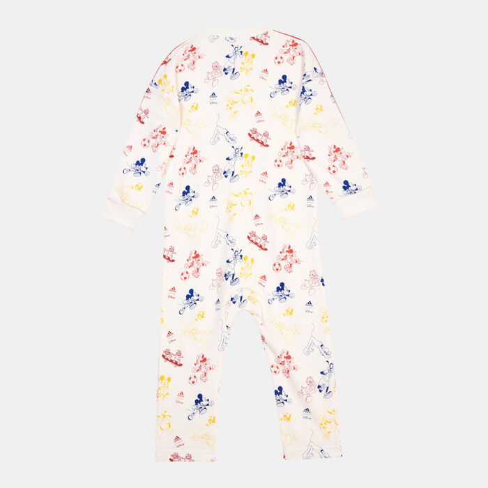 adidas Kids' Disney Mickey Mouse Bodysuit White image number 1