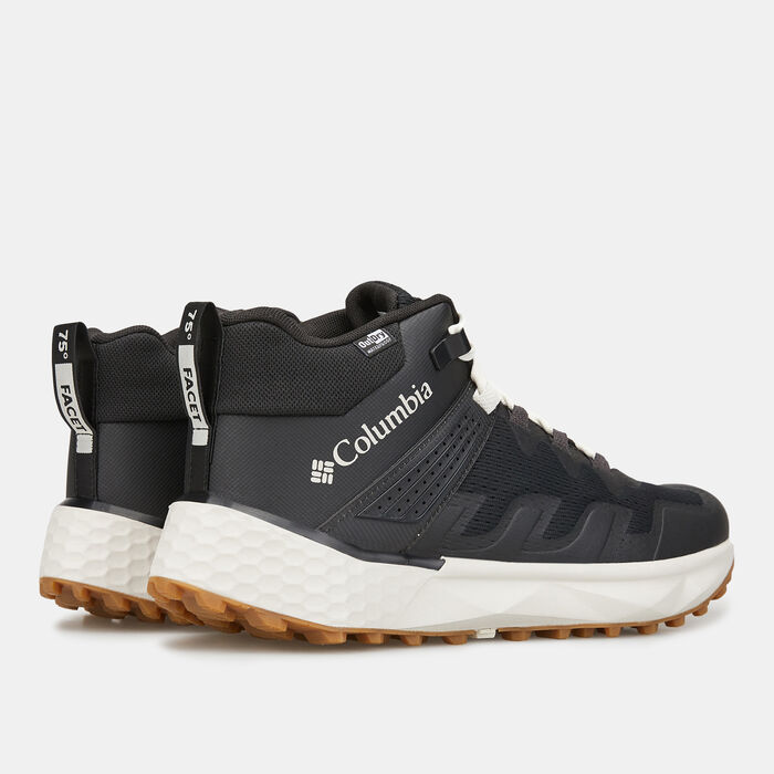 Columbia Men's Facet™ Outdry Mid Waterproof Hiking Shoe Black Columbia Men's Facet™ Outdry Mid Waterproof Hiking Shoe Black image number 2