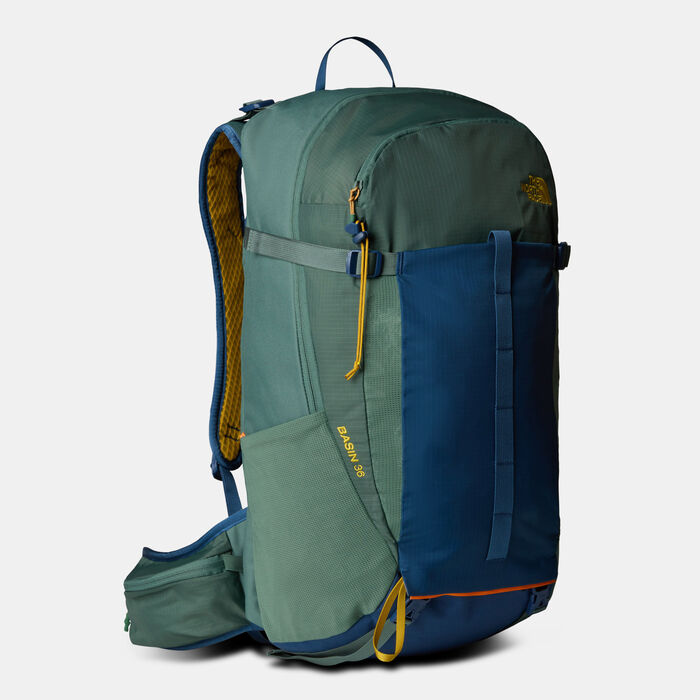The North Face Basin Backpack Green The North Face Basin Backpack Green image number 0