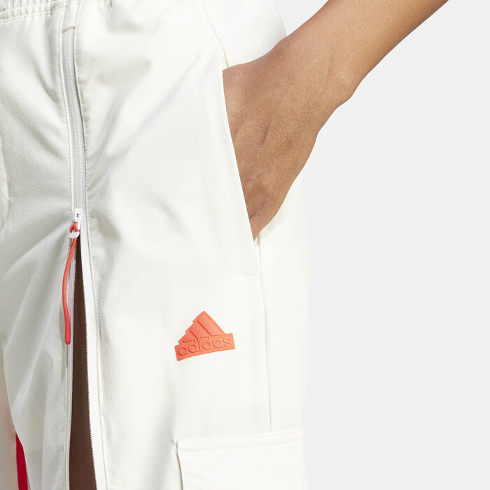 adidas Women's Versatile Dance Cargo Pants White adidas Women's Versatile Dance Cargo Pants White image number 3