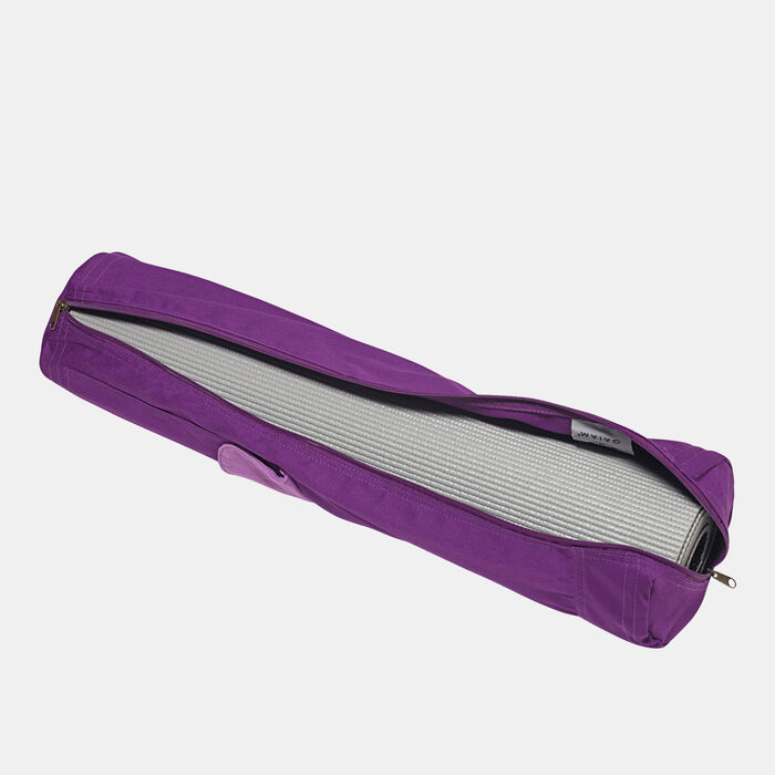 Gaiam Sparkling Grape Yoga Mat Bag Black Gaiam Sparkling Grape Yoga Mat Bag Black image number 2