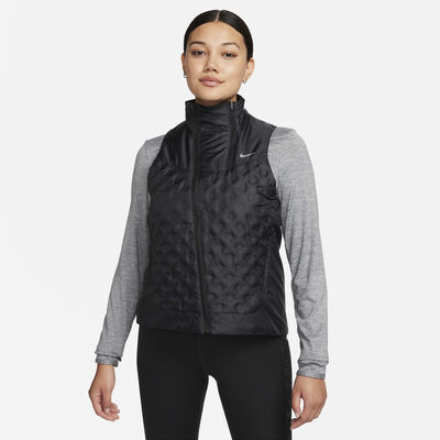 Nike Women's Therma-FIT ADV Repel AeroLoft Running Gilet Black