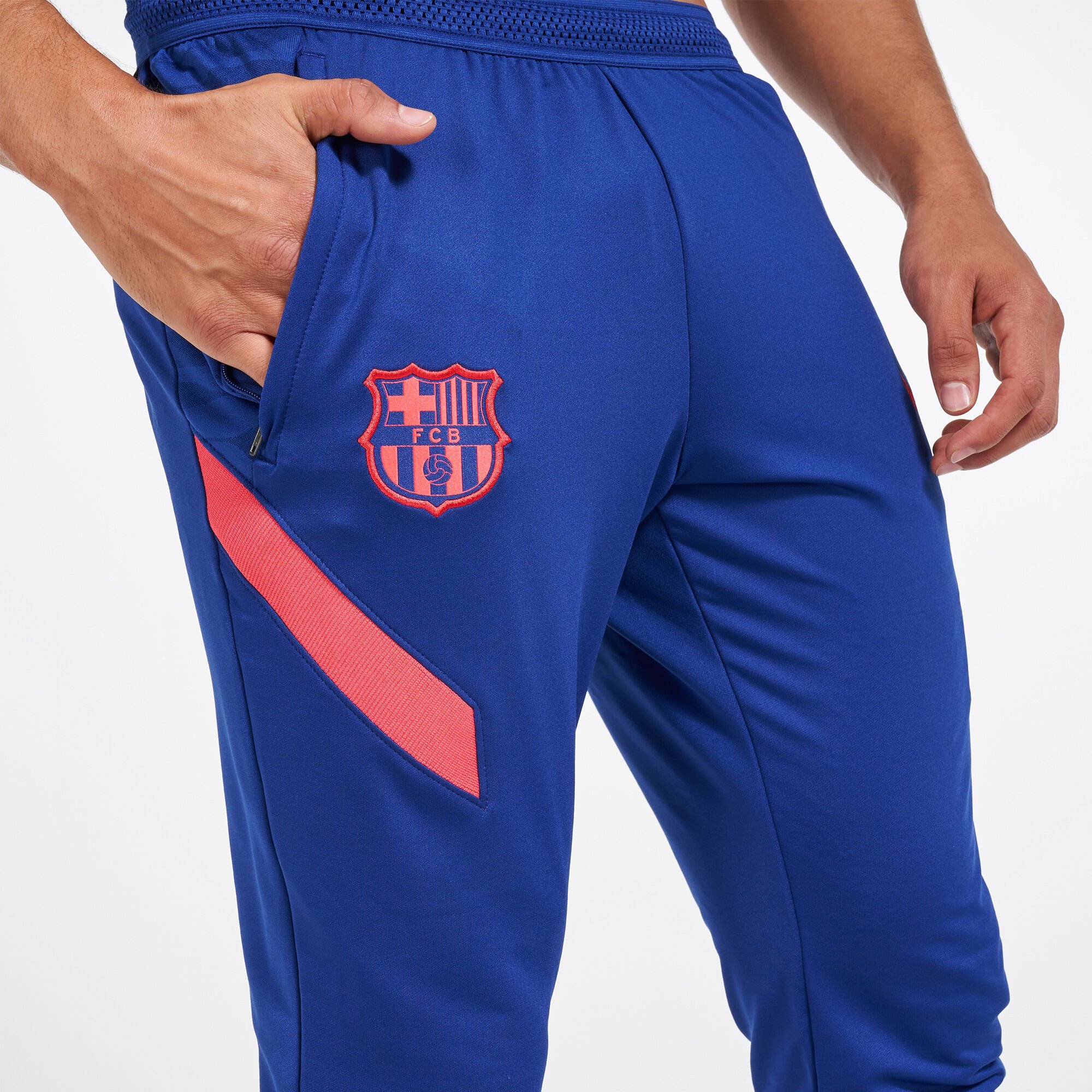 Buy FC BARCELONA Boys 3 Pocket Solid Track Pants  Shoppers Stop