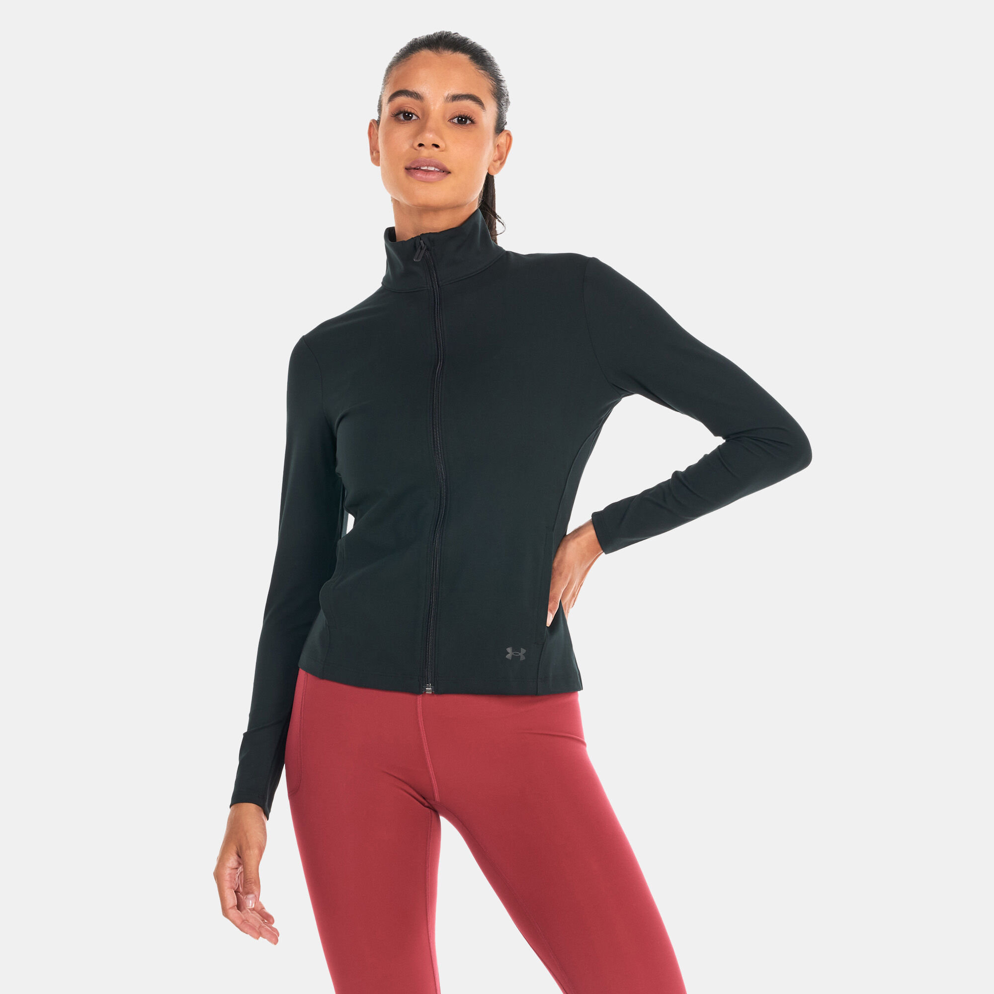 Under armour hotsell track jacket women's