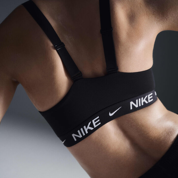 Nike Women's Indy Medium-Support Sports Bra Black Nike Women's Indy Medium-Support Sports Bra Black image number 2