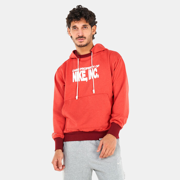 Nike Men's Dri-FIT Standard Issue Pullover Basketball Hoodie Red Nike Men's Dri-FIT Standard Issue Pullover Basketball Hoodie Red image number 0