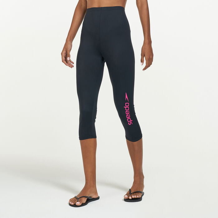 Speedo Women's Delight Swimming 3/4 Pants Black image number 0