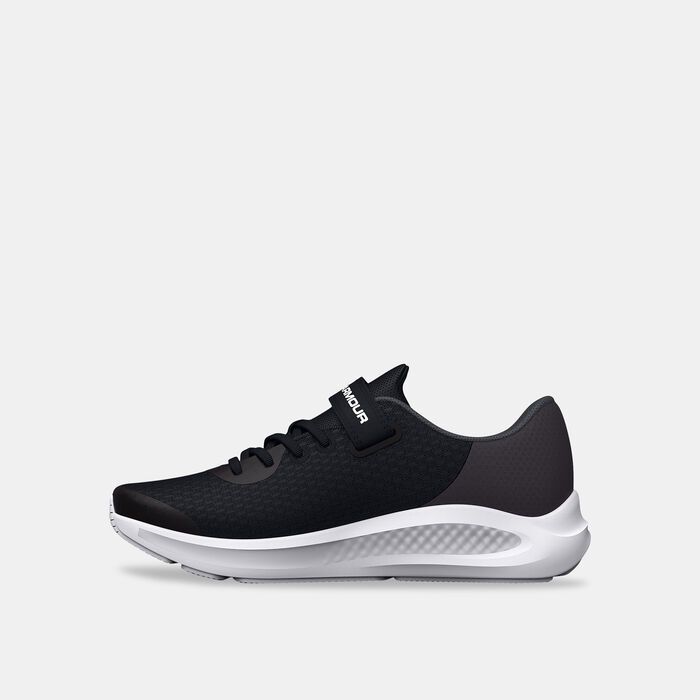Under Armour UA Pursuit 3 AC Running Shoe (Younger Kids) Black image number 2