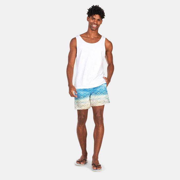 Arena Men's Printed Beach Boxers Blue Arena Men's Printed Beach Boxers Blue image number 2