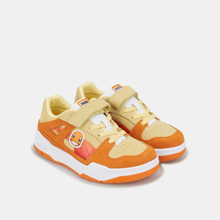 PUMA Kids' x POKÉMON Slipstream Lo Charmander Alternative Closure Shoe Orange PUMA Kids' x POKÉMON Slipstream Lo Charmander Alternative Closure Shoe Orange image number 1