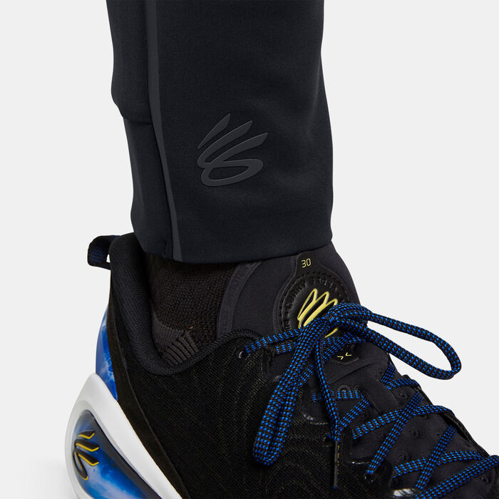 Under Armour Men's Curry Travel Pants Black Under Armour Men's Curry Travel Pants Black image number 3