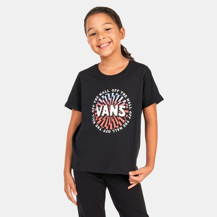 Vans Kids' Digital Dance Roll T-Shirt (Older Kids) Black Vans Kids' Digital Dance Roll T-Shirt (Older Kids) Black image number 0