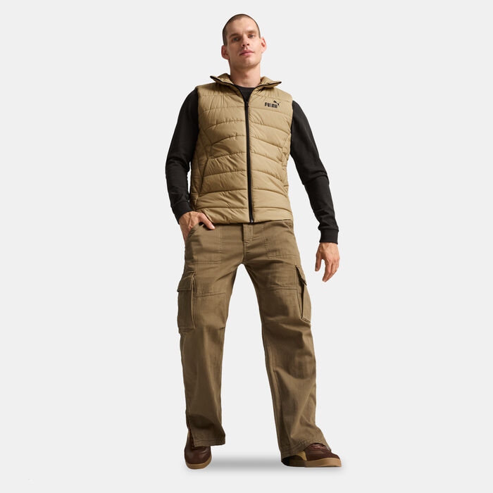 PUMA Men's Essentials Padded Vest Brown image number 2