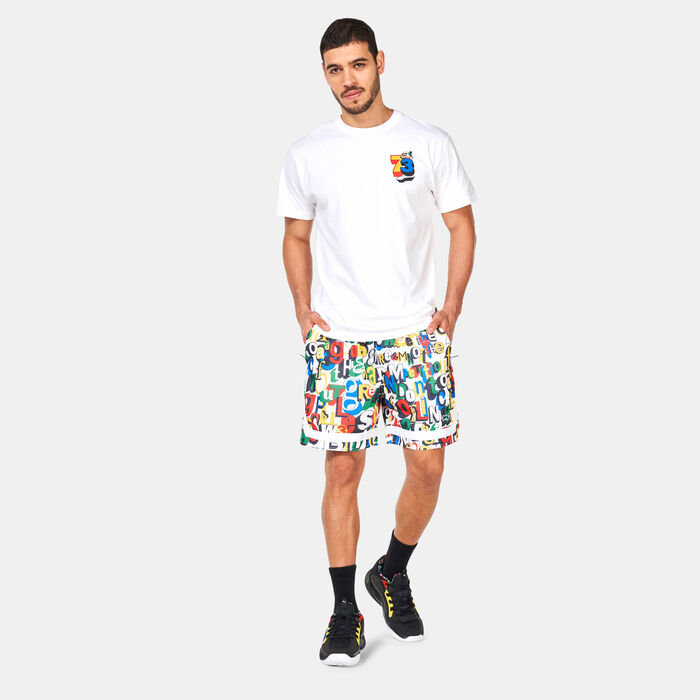 PUMA Men's Trash Talk Basketall T-Shirt White PUMA Men's Trash Talk Basketall T-Shirt White image number 2