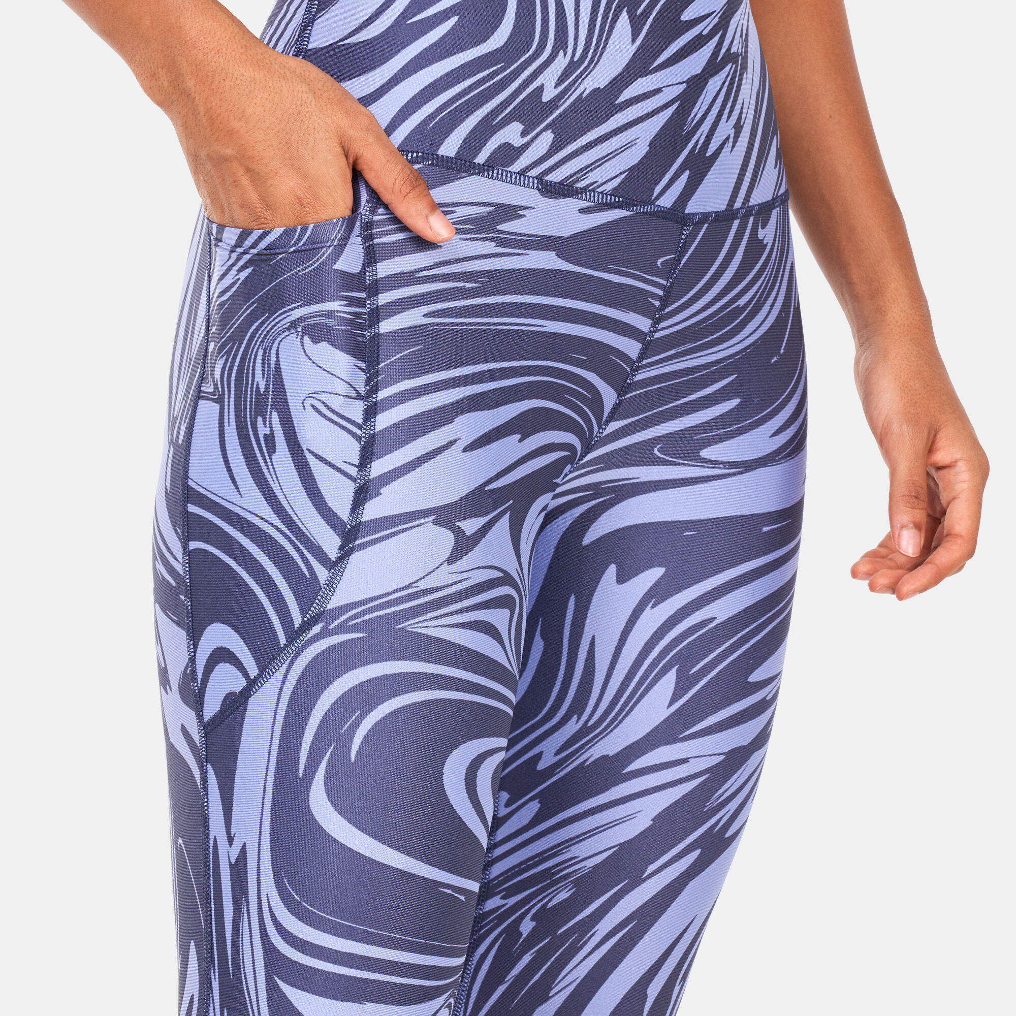 Women s HeatGear Printed Training Leggings Purple Under Armour in KSA SSS