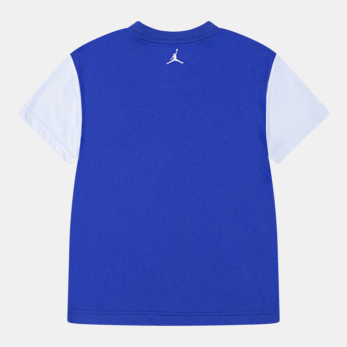 Jordan Kids' 1984 Stack T-Shirt Blue image number 1