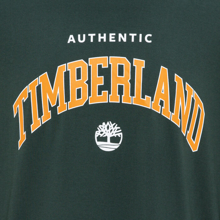 Timberland Men's Authentic Long Sleeve Graphic T-Shirt Green Timberland Men's Authentic Long Sleeve Graphic T-Shirt Green image number 2