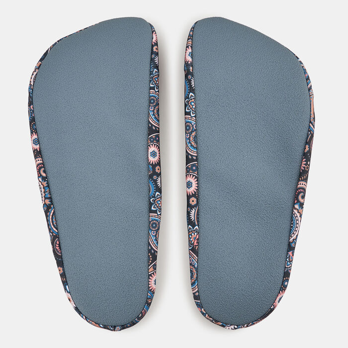 COEGA Women's Allover Print Pool and Beach Slip-On Shoes Black COEGA Women's Allover Print Pool and Beach Slip-On Shoes Black image number 1