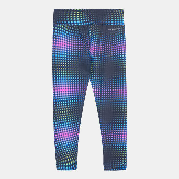 Nike Kids' Printed Dri-FIT Leggings (Younger Kids) Black Nike Kids' Printed Dri-FIT Leggings (Younger Kids) Black image number 1