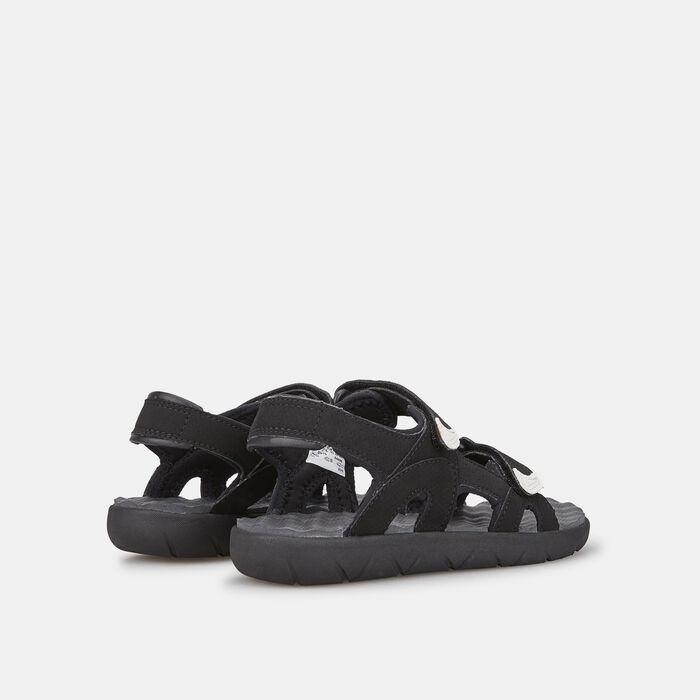 Timberland Kids' Perkins Row 2-Strap Sandals Black image number 2
