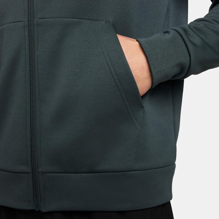 Nike Men's Therma-FIT Training Hoodie Green Nike Men's Therma-FIT Training Hoodie Green image number 2