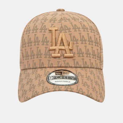 New Era Men's MLB Los Angeles Dodgers Monogram 9FORTY Cap Beige