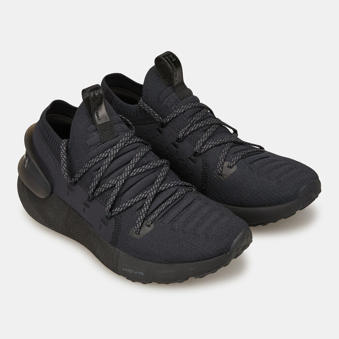 Under Armour Men's UA HOVR™ Phantom 3 Running Shoe Black Under Armour Men's UA HOVR™ Phantom 3 Running Shoe Black image number 2