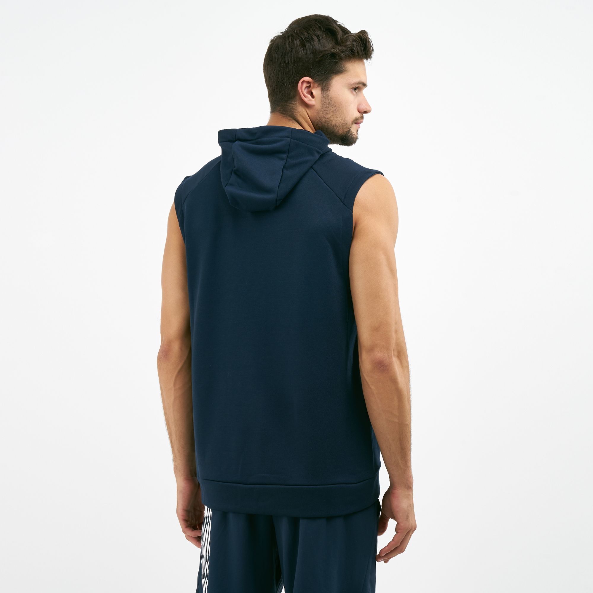 Nike top cutoff hoodie