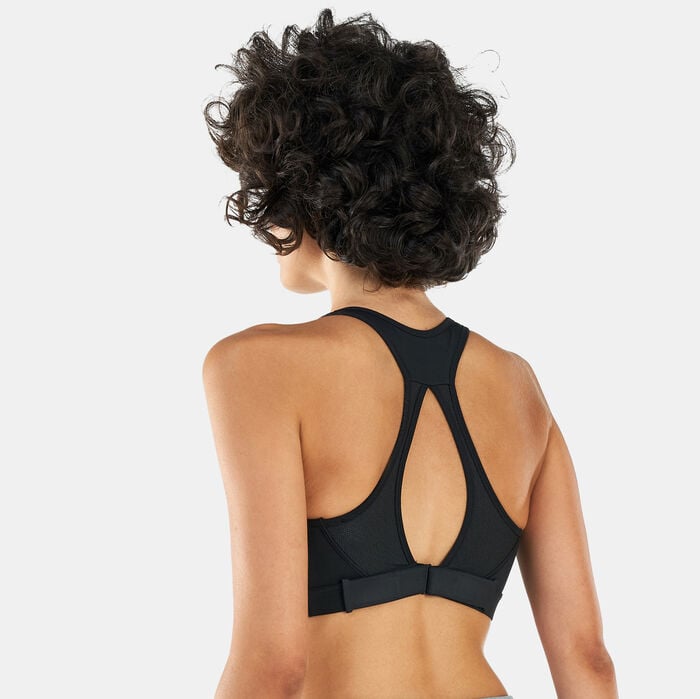 Nike Women's Dri-FIT Swoosh High-Support Sports Bra Black Nike Women's Dri-FIT Swoosh High-Support Sports Bra Black image number 1