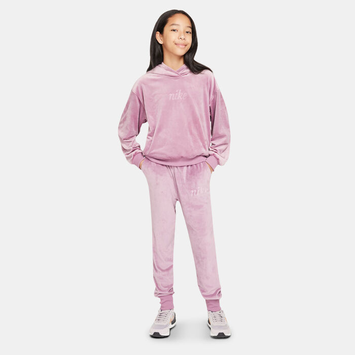 Nike Kids' Sportswear Hoodie Pink image number 2