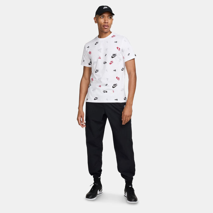 Nike Men's Sportswear Printed T-Shirt White Nike Men's Sportswear Printed T-Shirt White image number 2
