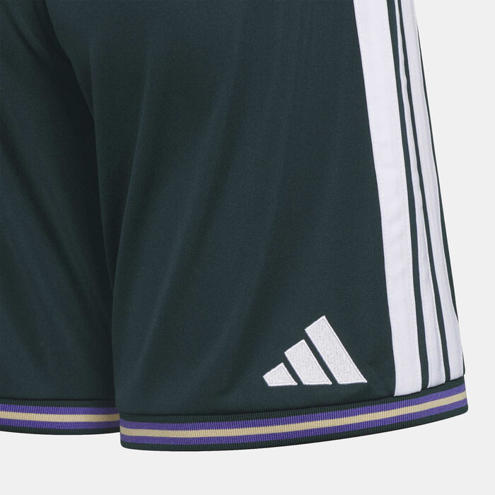 adidas Kids' Saudi Arabia 26 Home Football Shorts Green image number 6