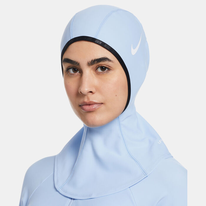 Nike Swim Women's Victory One Swimming Hijab Blue image number 0