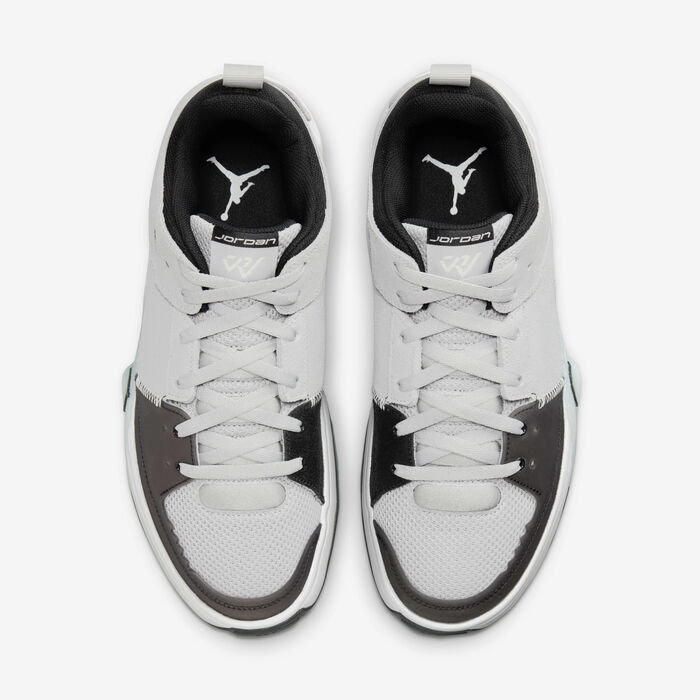 Jordan One Take 5 Basketball Shoes Grey Jordan One Take 5 Basketball Shoes Grey image number 3