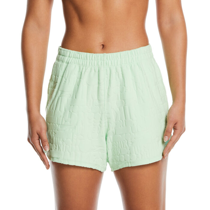 Nike Swim Women's Retro Flow Cover-Up Shorts Green Nike Swim Women's Retro Flow Cover-Up Shorts Green image number 0