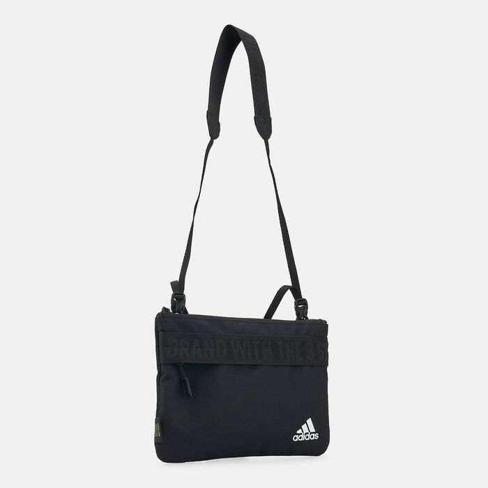 adidas Men's Must Haves Sacoche Crossbody Bag Black adidas Men's Must Haves Sacoche Crossbody Bag Black image number 2