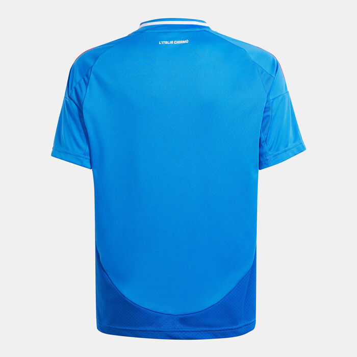 adidas Kids' Italy Replica Home Football Jersey - 2024 Blue adidas Kids' Italy Replica Home Football Jersey - 2024 Blue image number 1