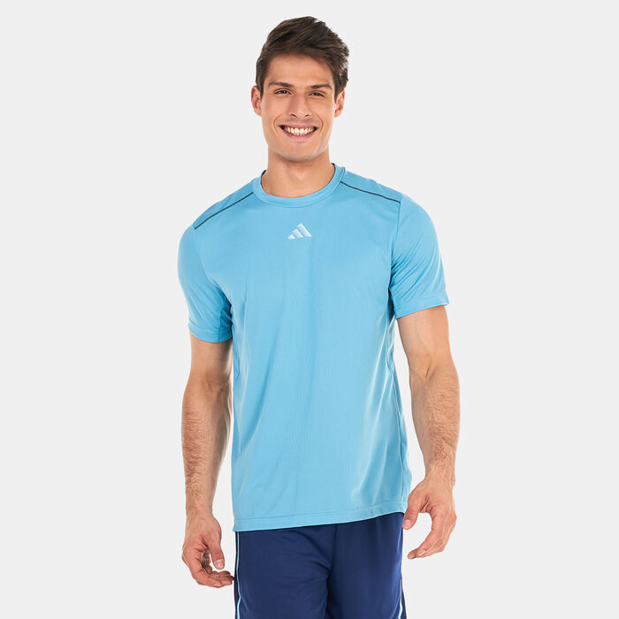 adidas Men's Workout Base T-Shirt Blue adidas Men's Workout Base T-Shirt Blue image number 0