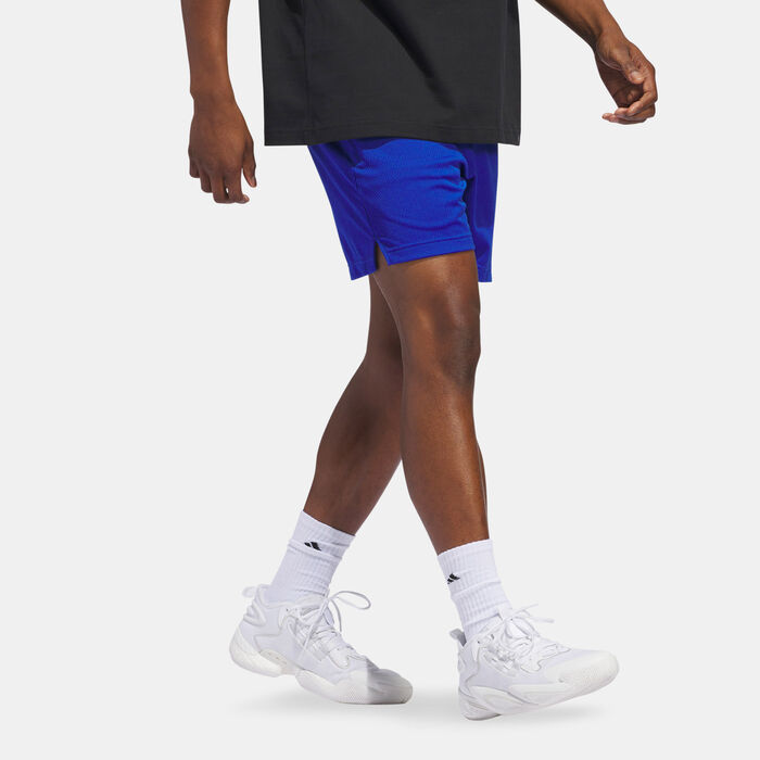 adidas Men's Select Basketball Shorts Blue image number 2