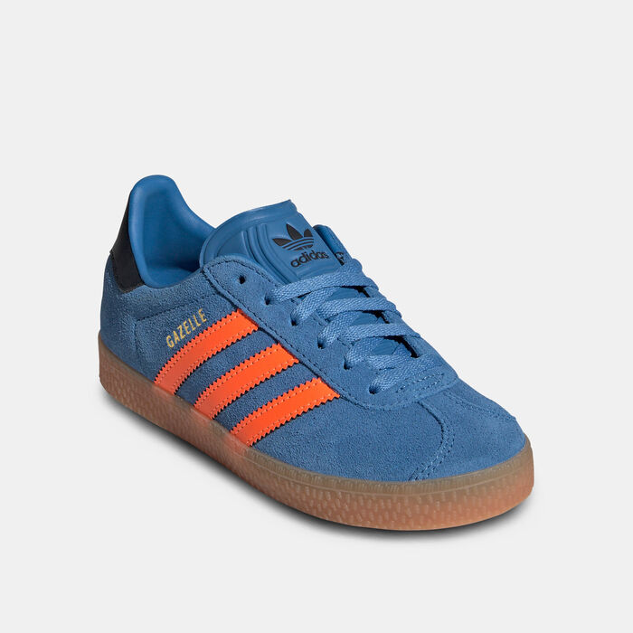 adidas Originals Kids' Gazelle Shoes Blue adidas Originals Kids' Gazelle Shoes Blue image number 1