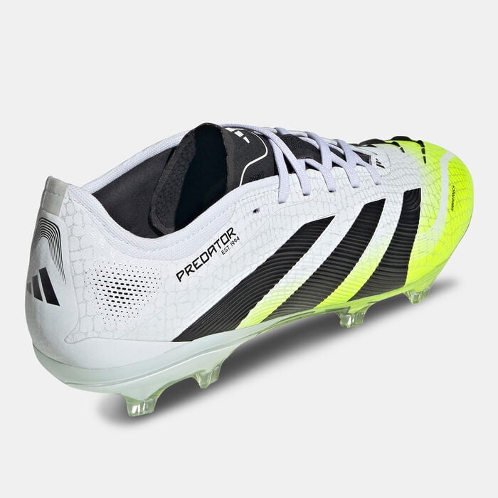 adidas Men's Predator Pro Firm Ground Football Shoes White adidas Men's Predator Pro Firm Ground Football Shoes White image number 2