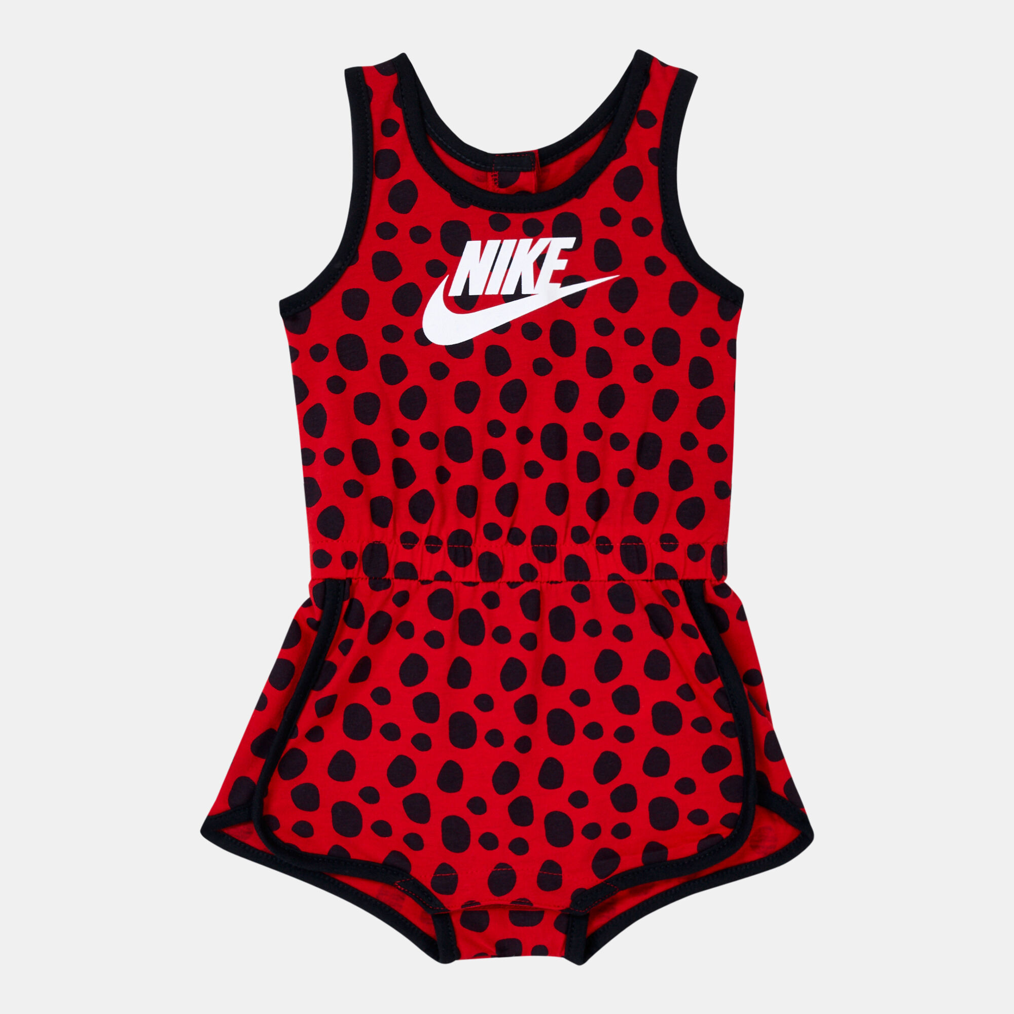 Kids Little Bugs Ladybug Romper Baby and Toddler Multi Color Nike in KSA SSS