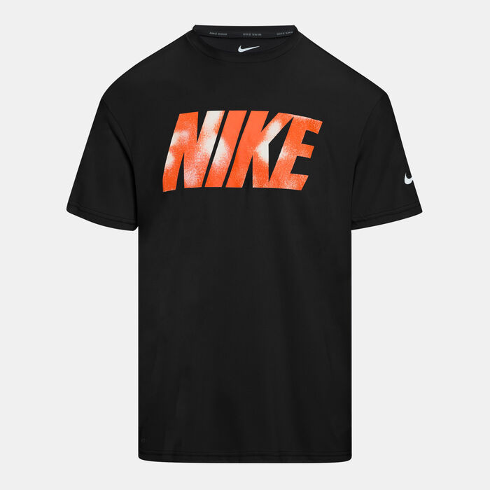 Nike Swim Men's Brand Blast Logo Swimming Shorts Black image number 0