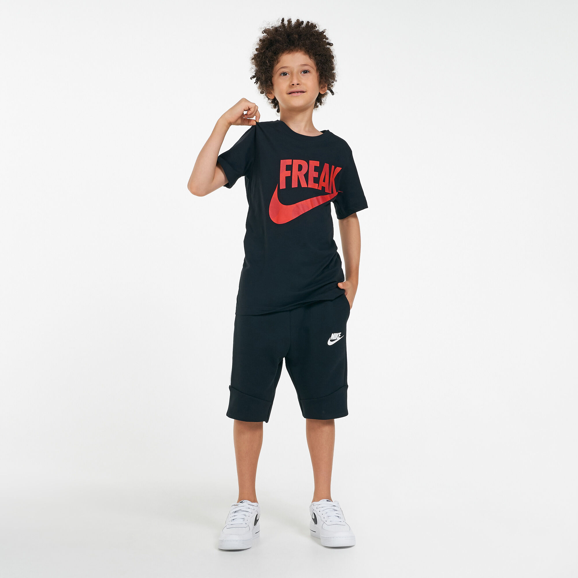 Kids Dri FIT Giannis Freak Basketball T Shirt Black Nike in KSA SSS