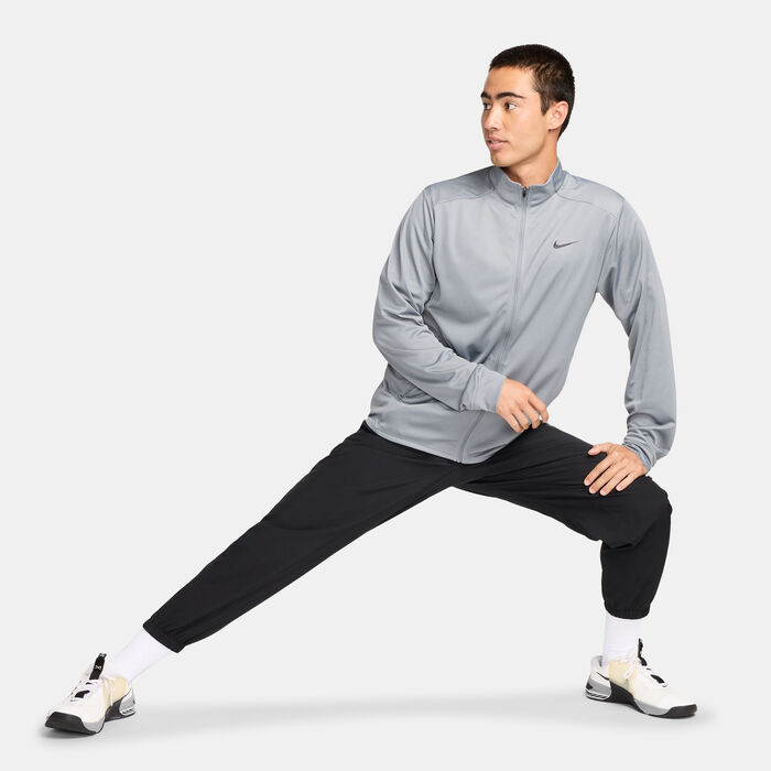 Nike Men's Totality Dri-FIT Knit Versatile Jacket Grey image number 2