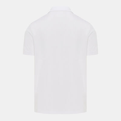 Timberland Men's Woven Badge Polo Shirt White Timberland Men's Woven Badge Polo Shirt White