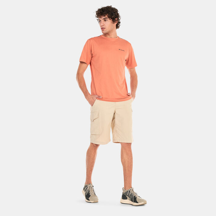 Columbia Men's Tech Trail™ T-Shirt Orange Columbia Men's Tech Trail™ T-Shirt Orange image number 2